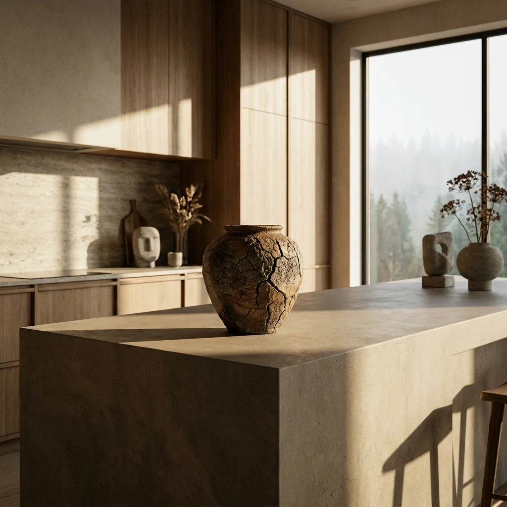 Solfatara Textures & Raw Minerals: Why Coarse, Clay-Finish Ceramics are Redefining Luxury Interiors in 2026