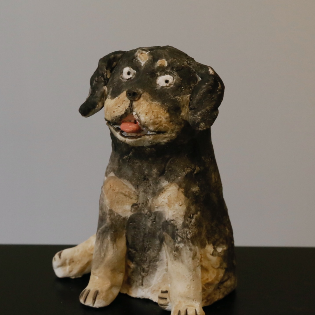 Cute Puppy - Handmade Sculpture