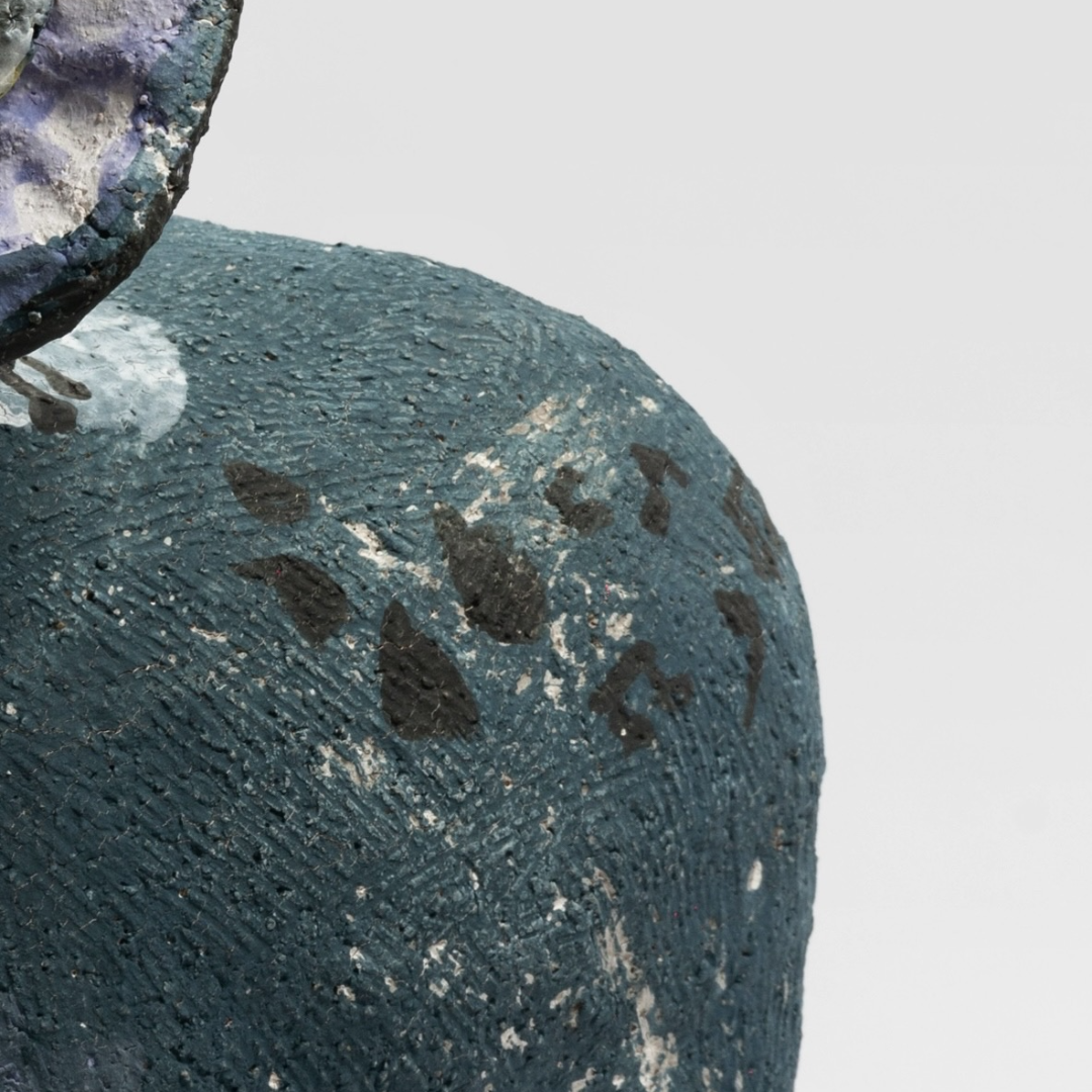 Elephant Pottery Sculpture - Handmade Sculpture