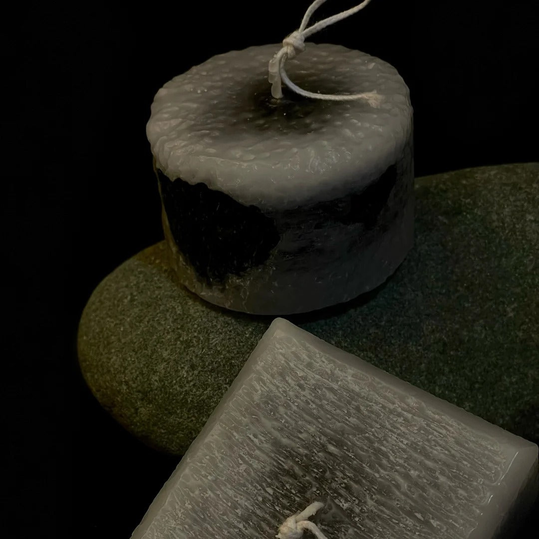 Mist Rock Vein Candle - Handmade Candle