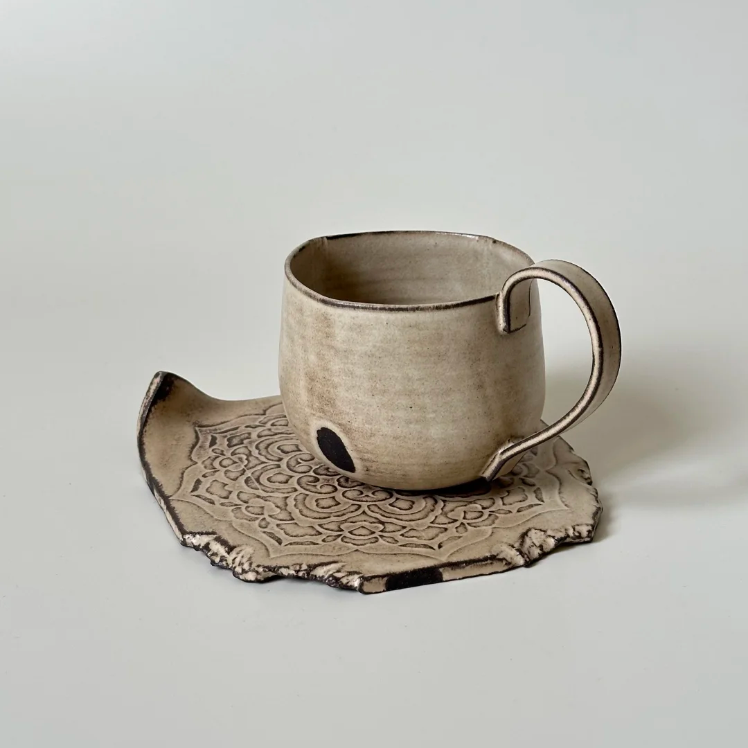 Whimsical Eye Ceramic Set Handmade Ceramic