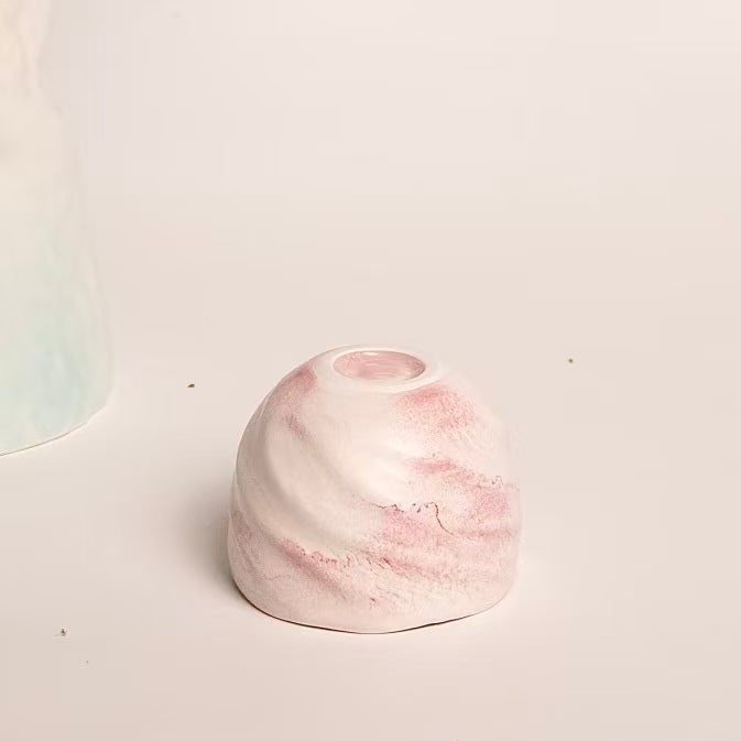Pink Mist Cloud Cup - Handmade Ceramic