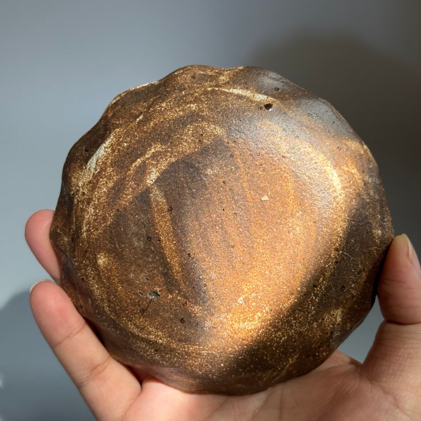 Lotus-Patterned Set -- Handmade Ceramic