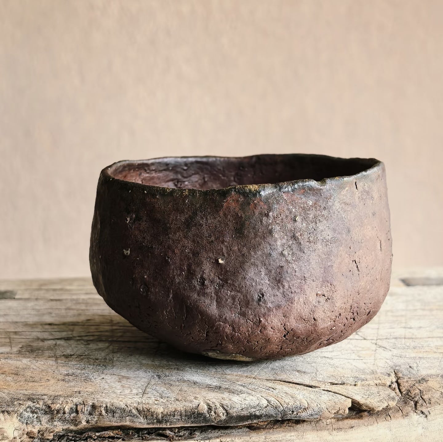 Wabi-Sabi Bowl--Handmade Ceramic