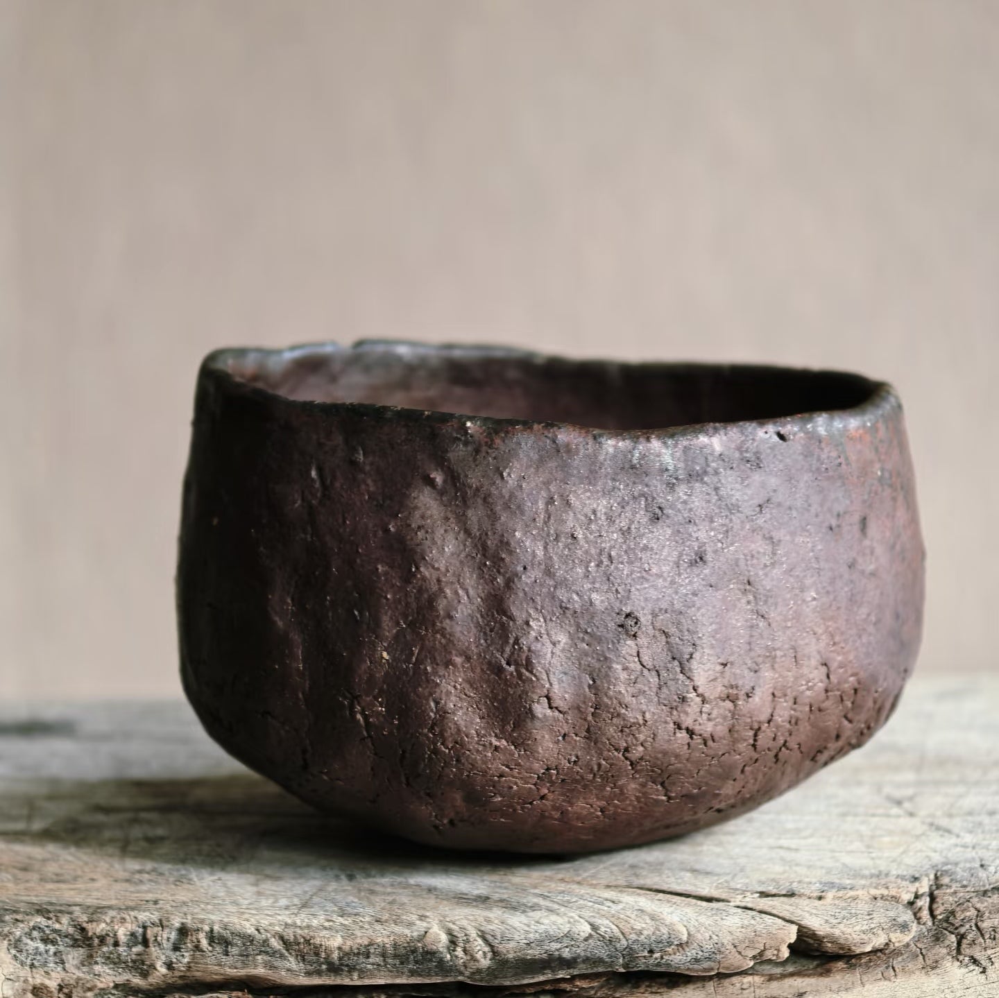 Wabi-Sabi Bowl--Handmade Ceramic