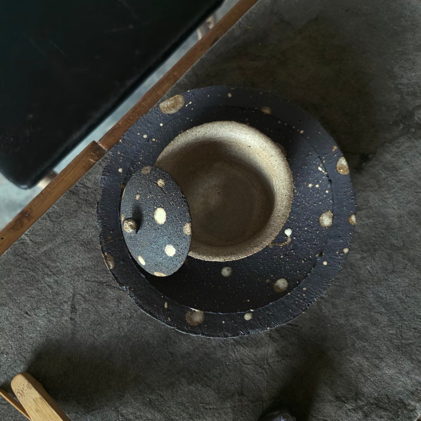 Star-Glazed Set-- Handmade Ceramic