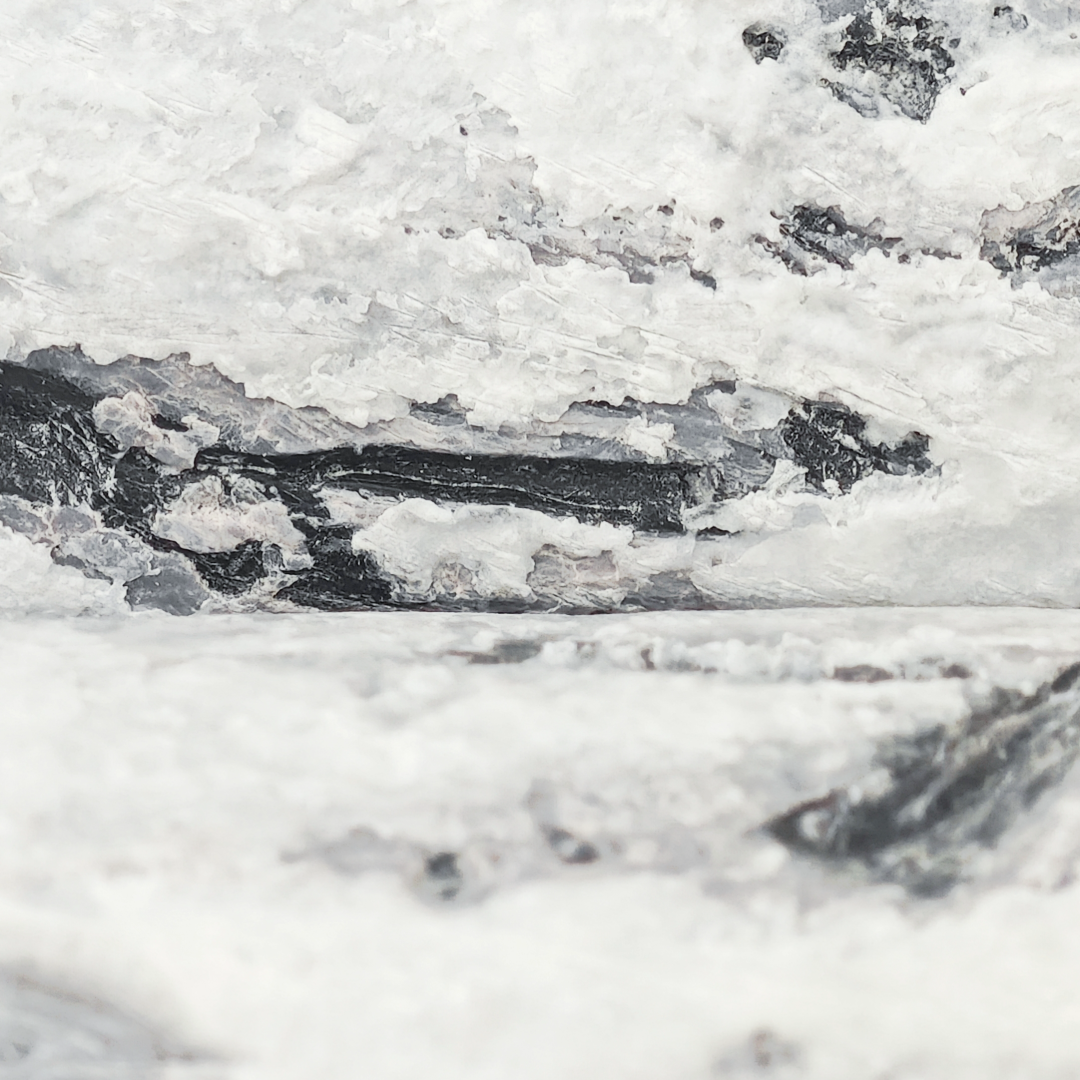 Minimalist Stone Pillar Candle - Handmade Candle