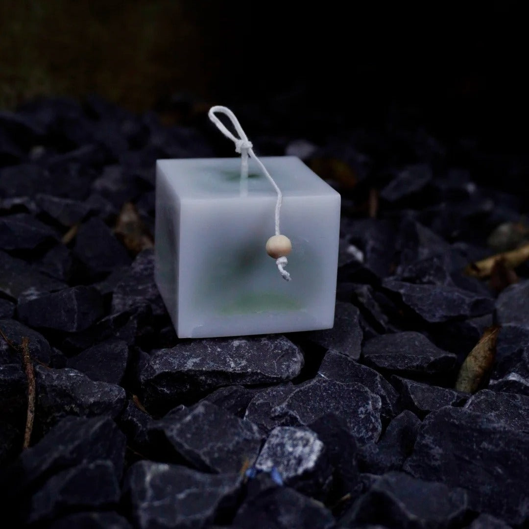 Summer Ice Cubes--Handmade Candle