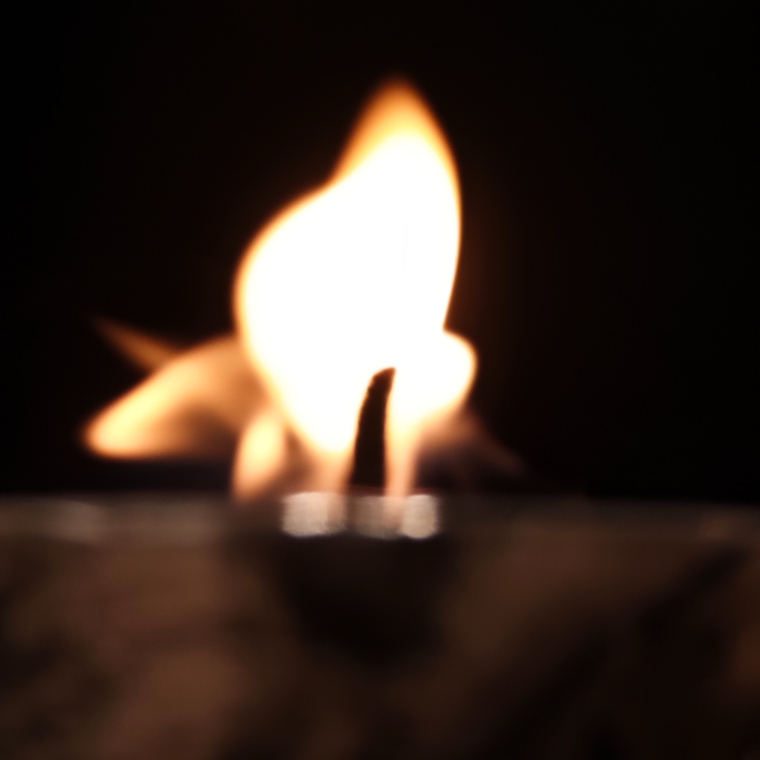 Floral Texture Pillar & Square Candle Set - Handmade Candle