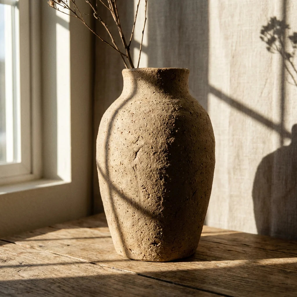 Warm Minimalism 2026 Tactile Luxury Ceramic Vase Borealforest