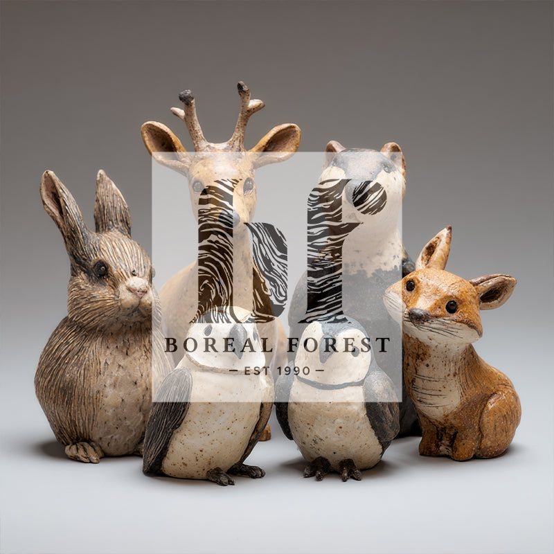 Materials and Techniques Used in Handmade-Pottery Animal Sculptures