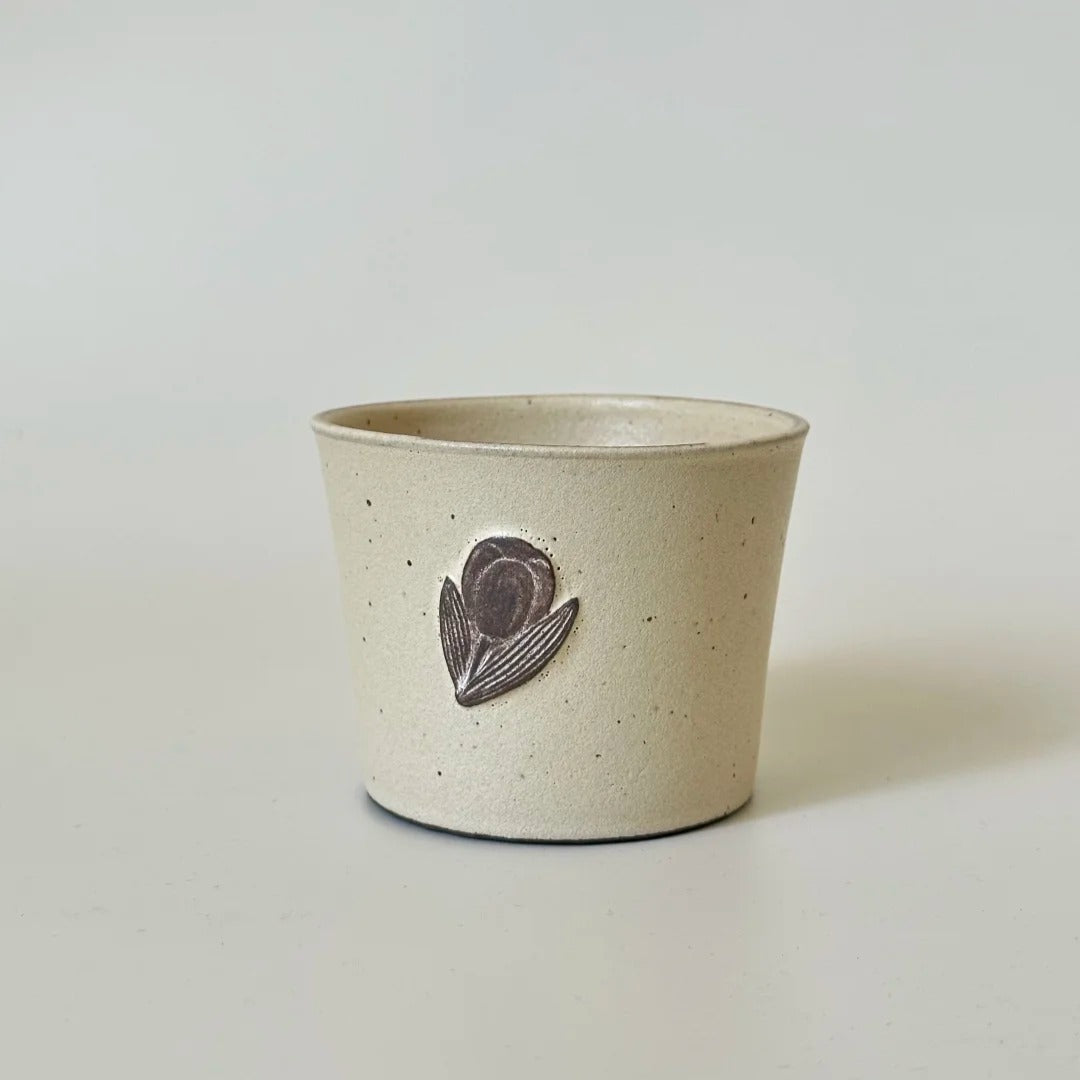 Tulip Blossom Cup - Handmade Ceramic
