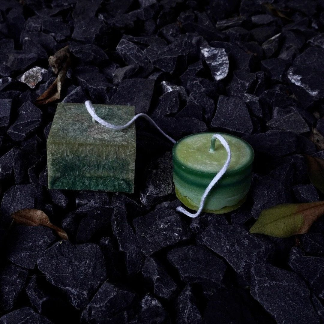 Forest-Inspired--Handmade Candle