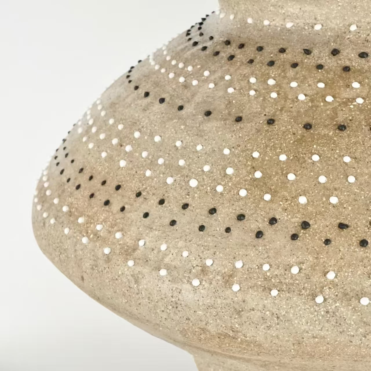 Speckled Organic Vase - Handmade Ceramic