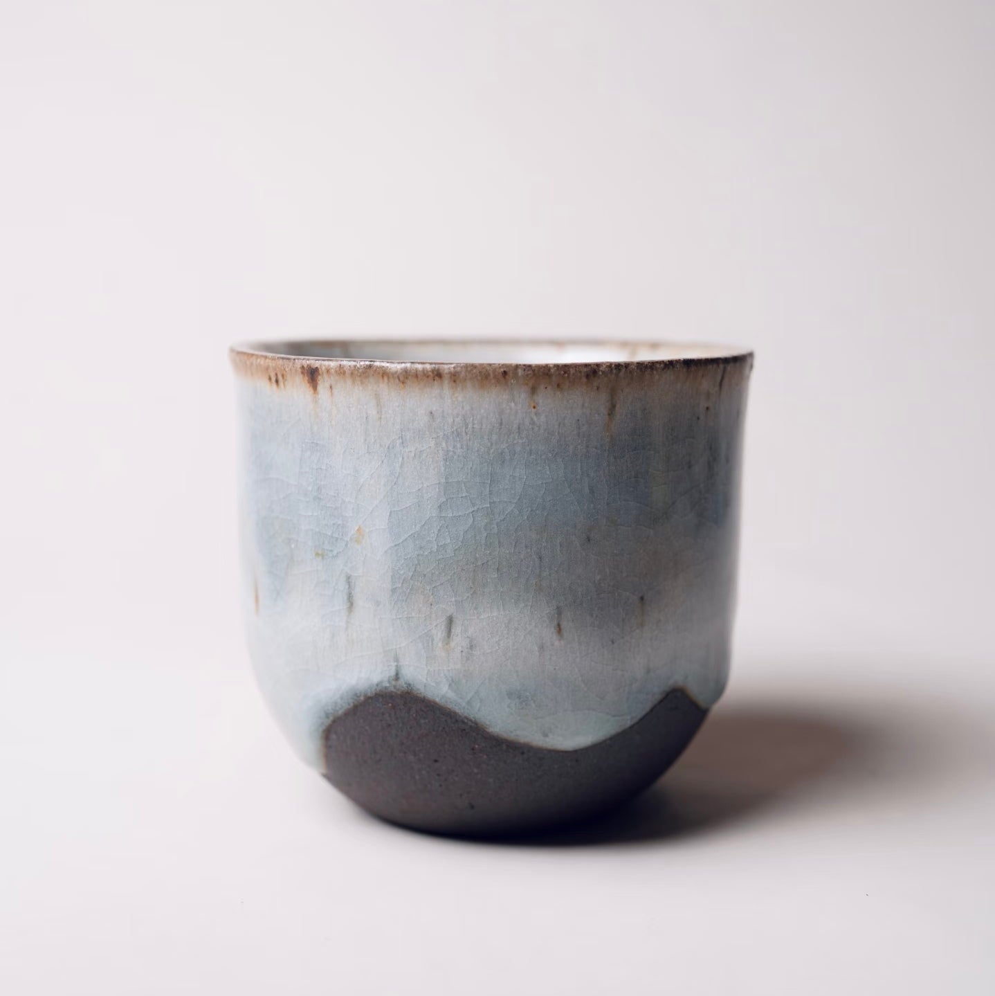 Ice Crackle Glaze  Cup--Handmade Ceramic