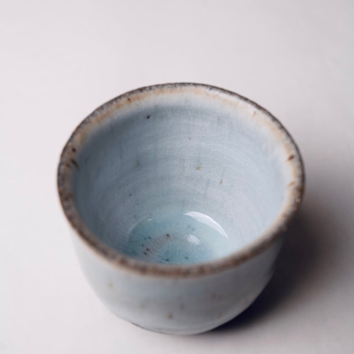 Ice Crackle Glaze  Cup--Handmade Ceramic