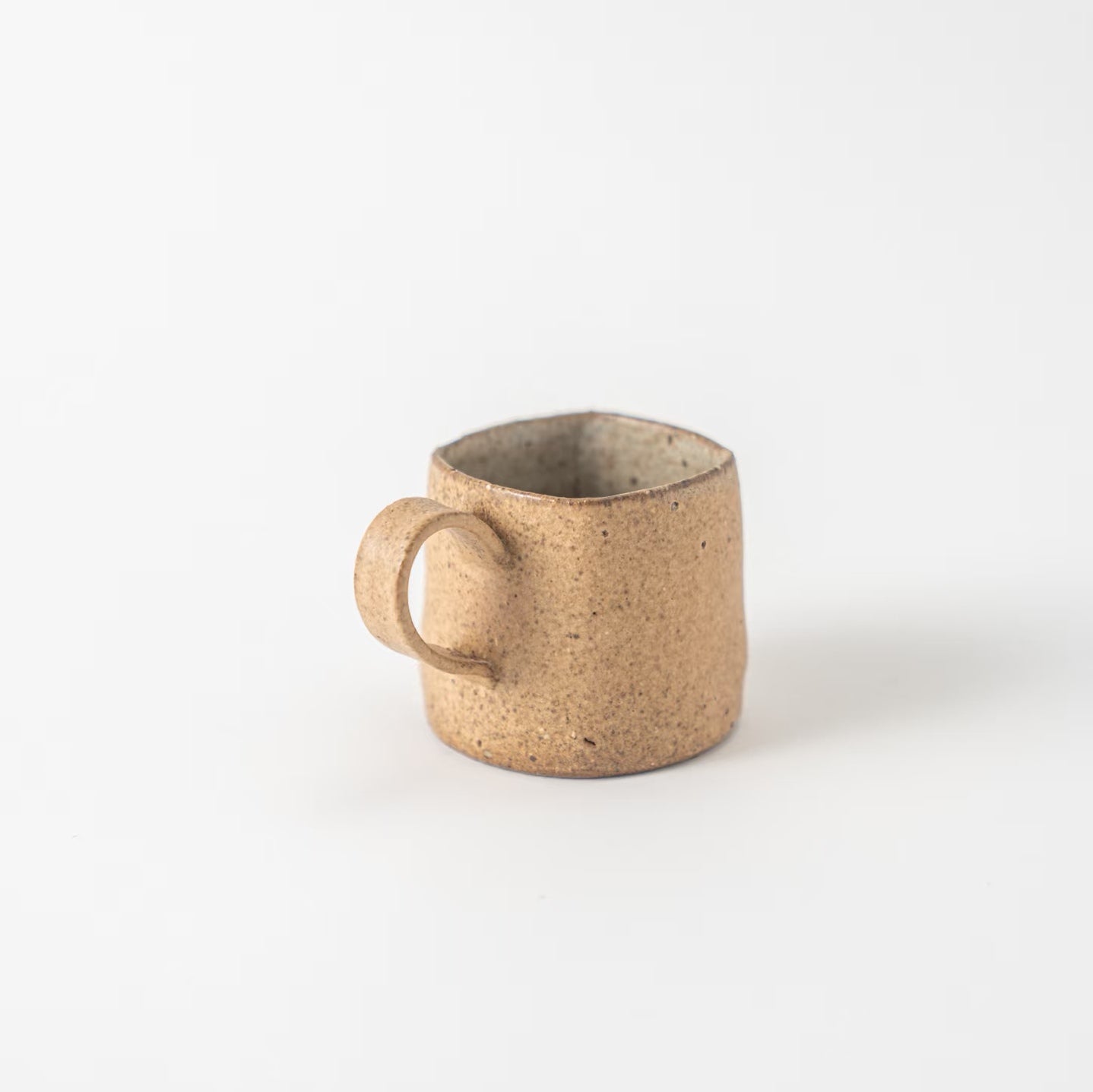 Coarse Pottery Cup-- Handmade Ceramic