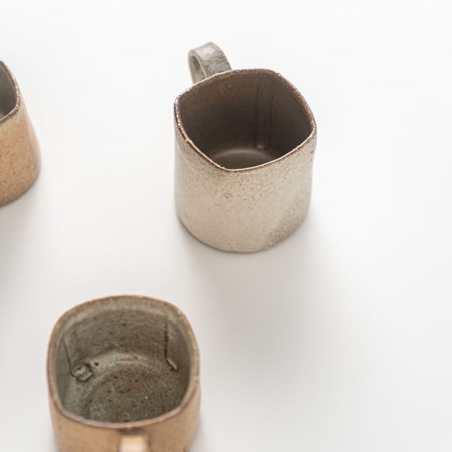 Coarse Pottery Cup-- Handmade Ceramic