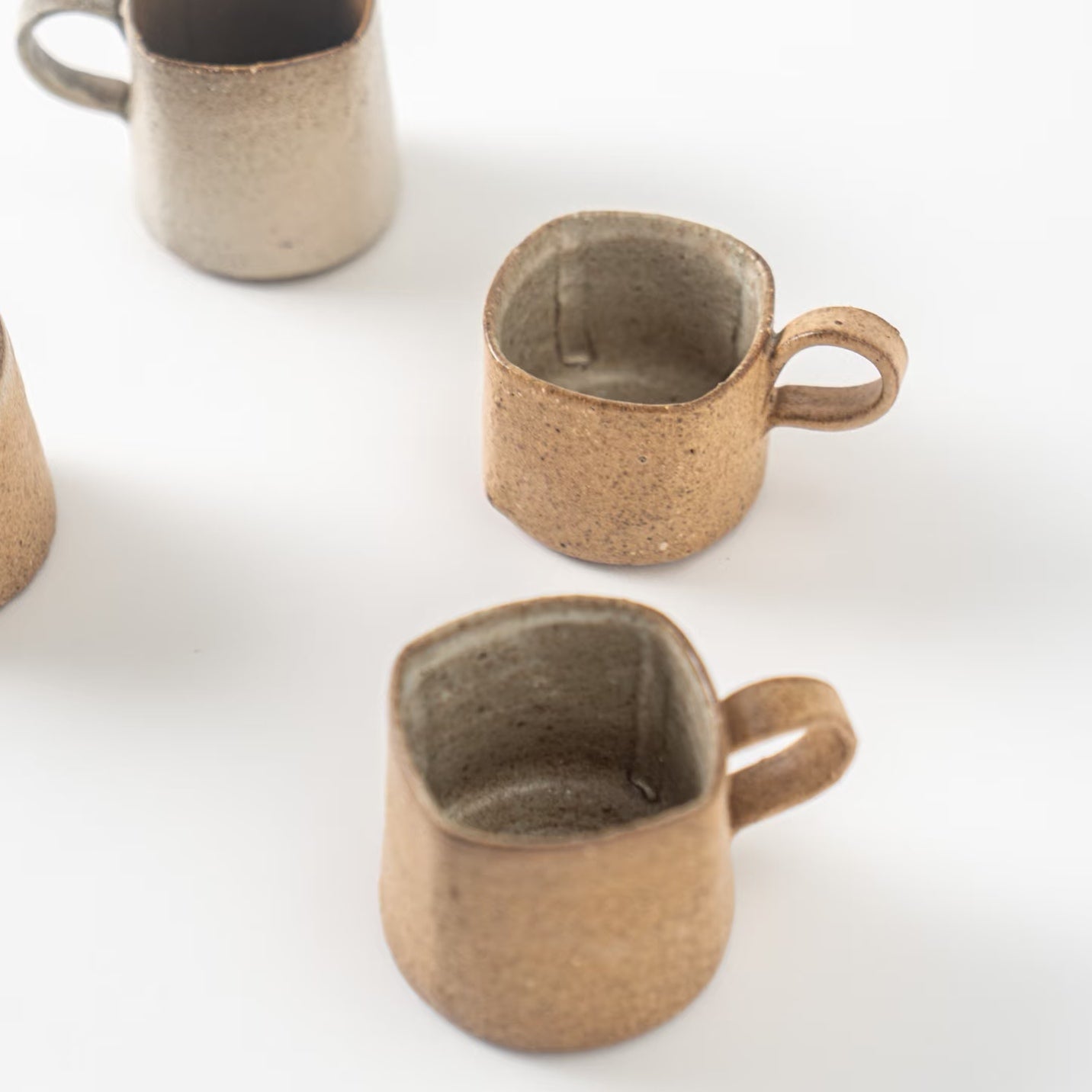 Coarse Pottery Cup-- Handmade Ceramic