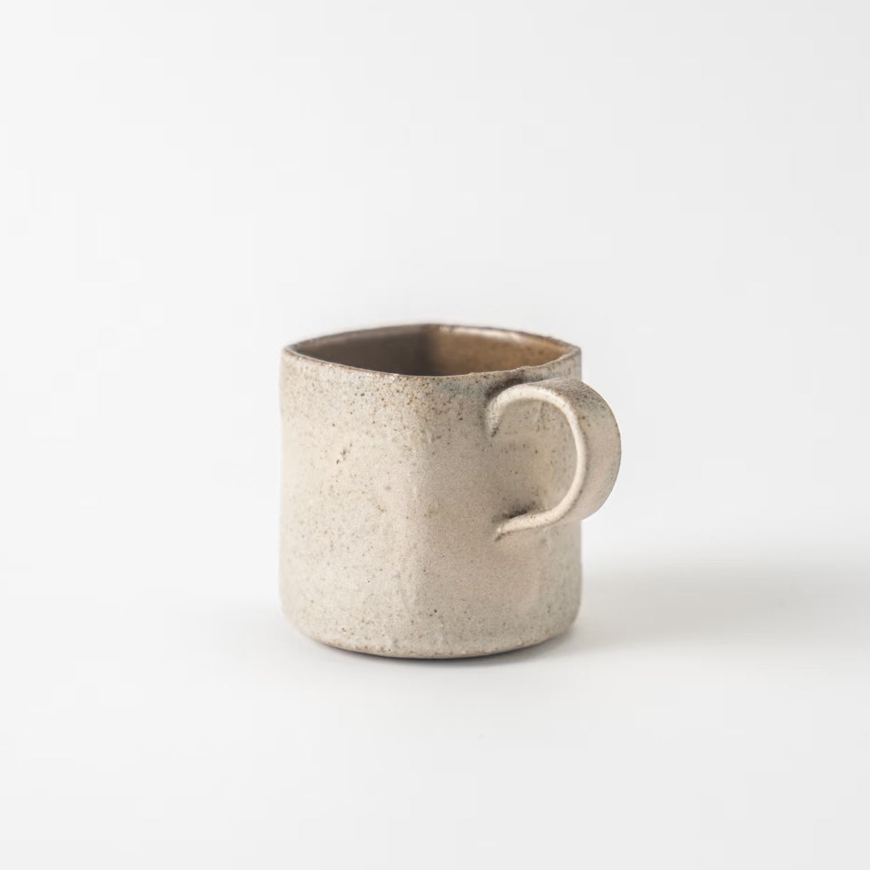 Coarse Pottery Cup-- Handmade Ceramic
