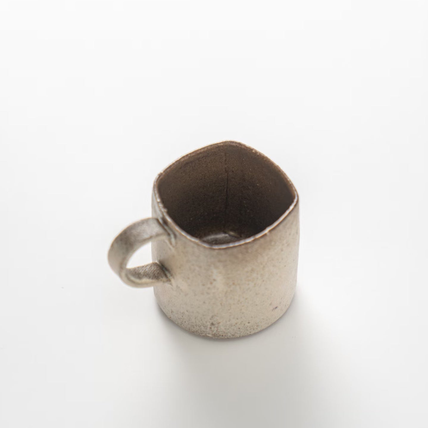 Coarse Pottery Cup-- Handmade Ceramic