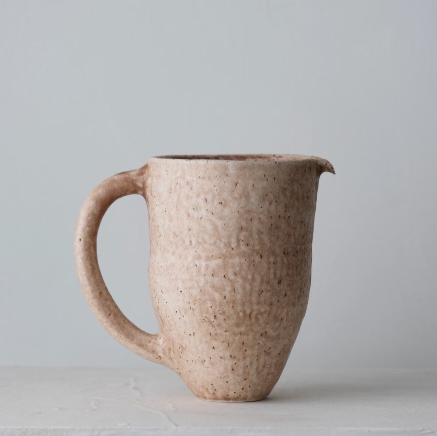 High Simple Heart Kettle-- Handmade Ceramic