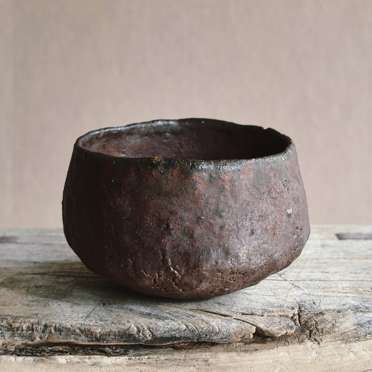 Wabi-Sabi Bowl--Handmade Ceramic
