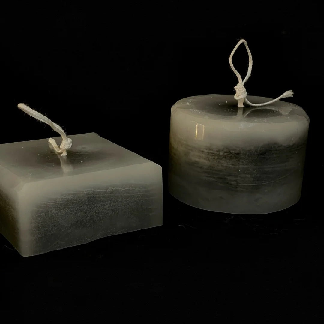 Mist Rock Vein Candle - Handmade Candle