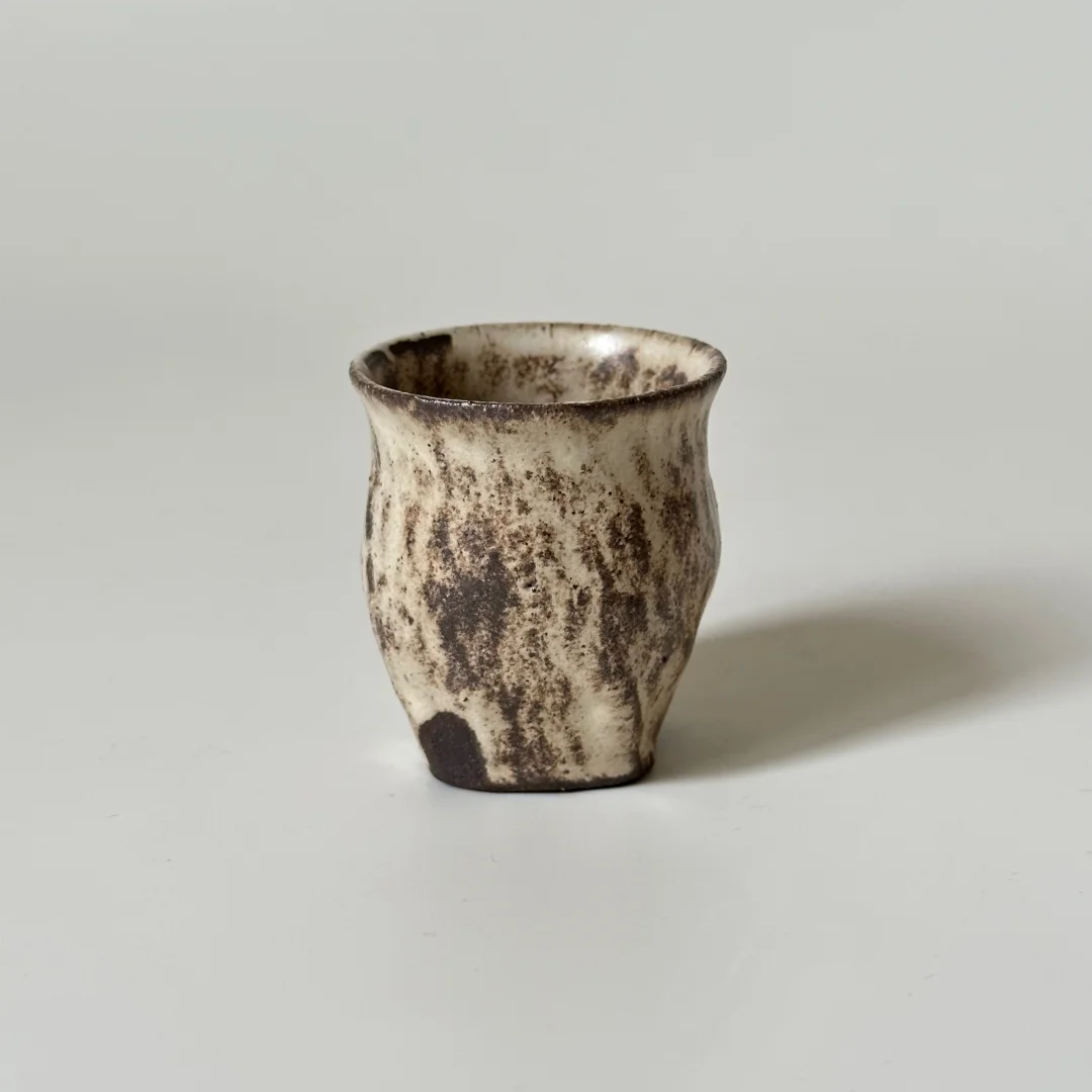 Withered Texture Cup - Handmade Ceramic