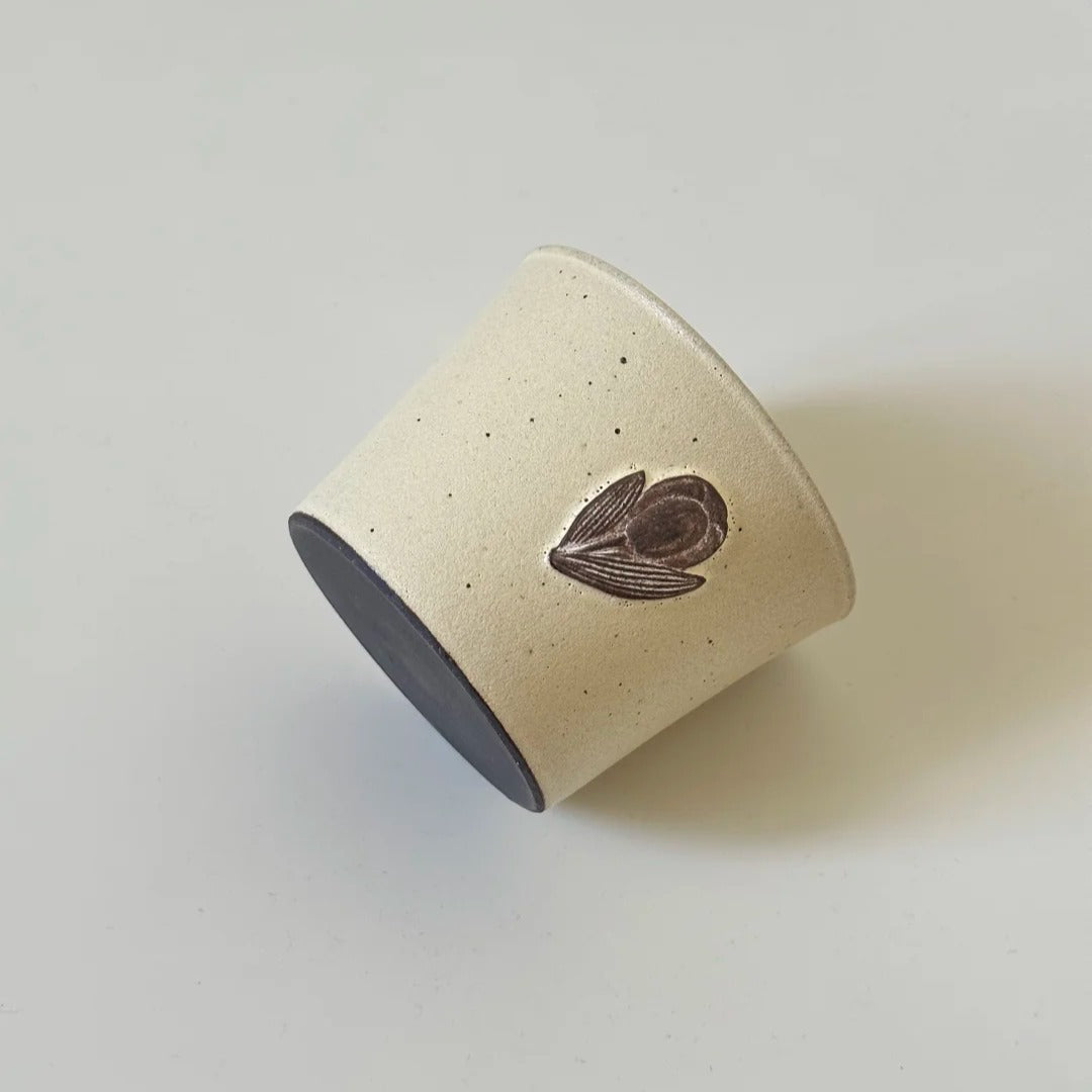 Tulip Blossom Cup - Handmade Ceramic