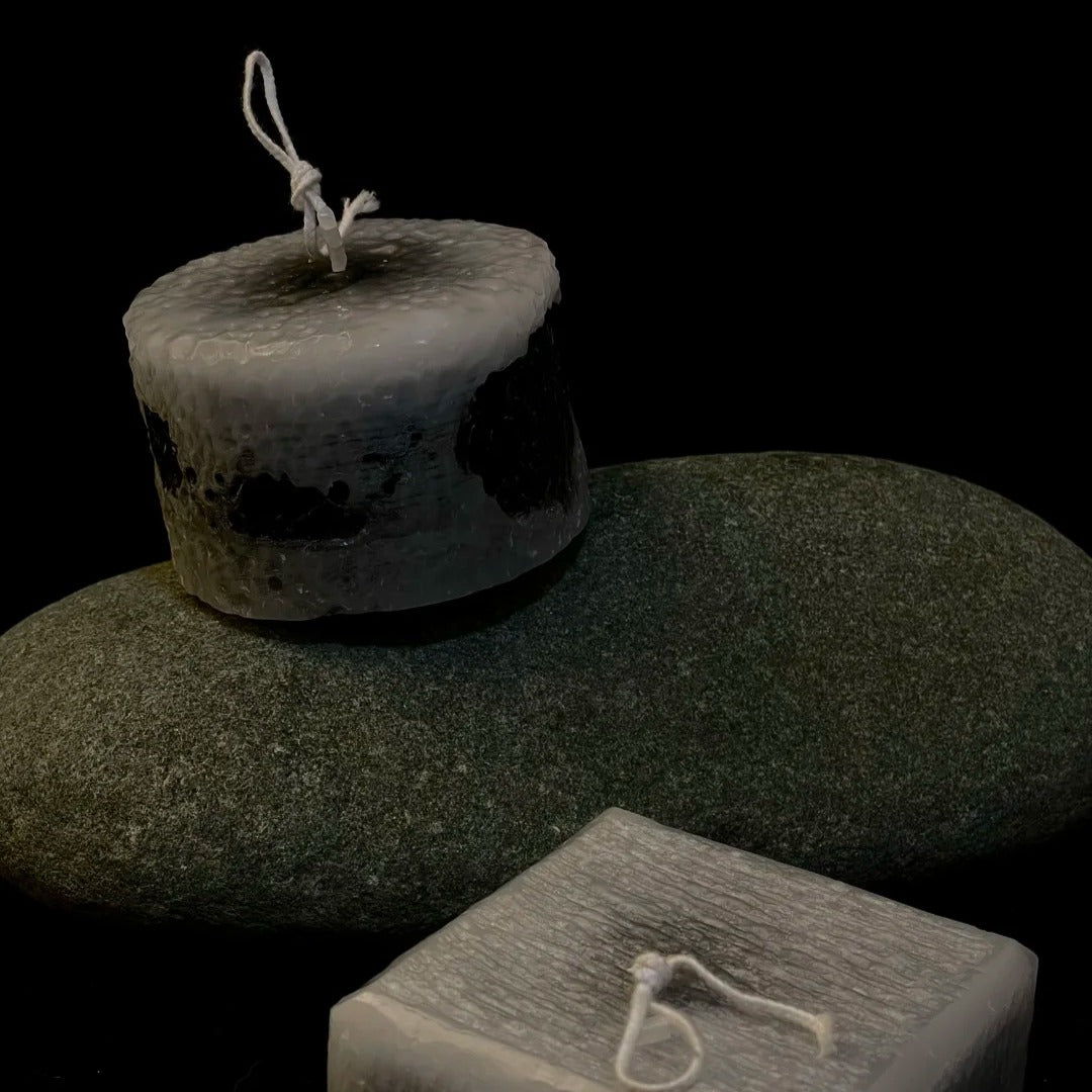 Mist Rock Vein Candle - Handmade Candle
