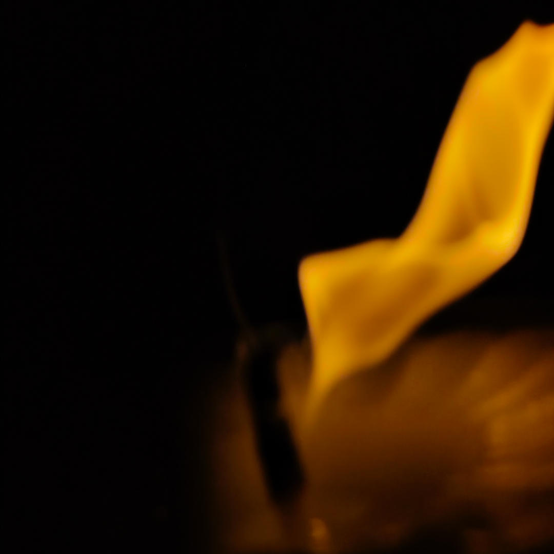 Floral Texture Pillar & Square Candle Set - Handmade Candle