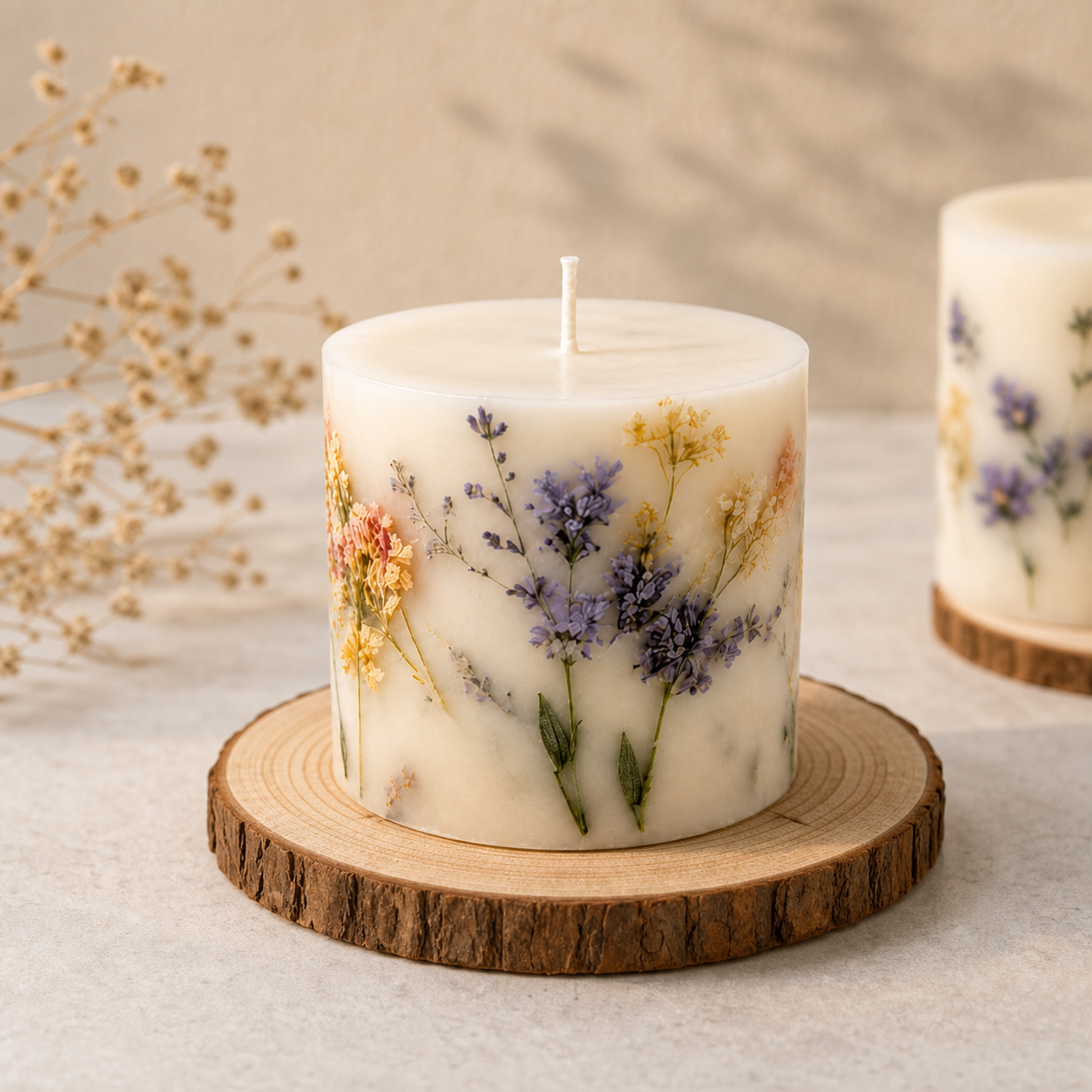 Aurora Glow Handmade Candle - 1300°C High-Fired | Borealforest