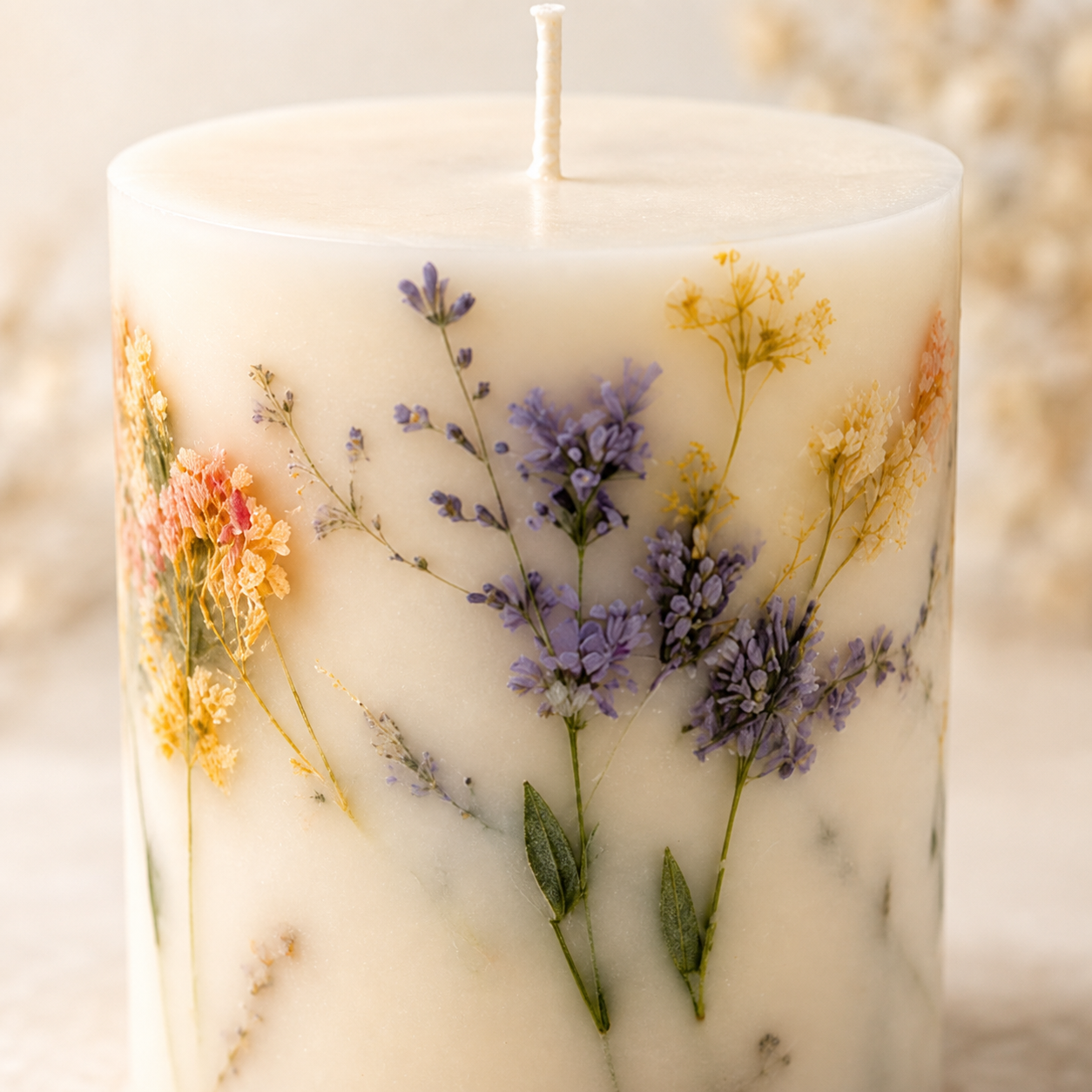Aurora Glow Handmade Candle - 1300°C High-Fired | Borealforest